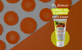 Dr Schavit Rejuvenating Hand Cream with Carrot Oil and Lanoline - Moisturizing and Anti-Aging - Rough and Dry Skin Relief Hand Cream