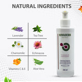 Novaderm Gentle Cleanser For Combination, Oily and Acne Prone Skin. Face Wash For The Treatment and Clearing of Pimples. Removes Blackheads. 200ml/6.76Fl.Oz