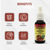 Dr.Schavit 100% Natural Valerian Tincture.  Super Concentrated Valerian Root Extract. Gluten Free, Vegan 30ml/1Fl.Oz