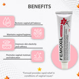 FEMOXIL Vaginal Treatment Gel - Natural Plant-Based Formula for Vagina and Vulva Issues and Discomfort - Provides Fast Soothing Relief - pH Balance and Health 25gr/0.9oz