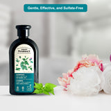 Nettle & Burdock Oil Shampoo for Normal Hair, 350 ml / 11.83 fl.oz – Strengthens Hair, Enhances Shine, Nourishes Scalp. Vegan 91% Natural Ingredients