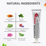 FEMOXIL Vaginal Treatment Gel - Natural Plant-Based Formula for Vagina and Vulva Issues and Discomfort - Provides Fast Soothing Relief - pH Balance and Health 25gr/0.9oz