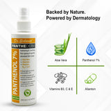 PantheDerm Aloe Vera & Panthenol 7% Skin Spray β Hydrating & Soothing Face & Body Mist for Dry, Sensitive, or Irritated Skin β After Sun, Shaving, Burns, 6.76 fl oz