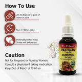 Dr.Schavit 100% Natural Valerian Tincture.  Super Concentrated Valerian Root Extract. Gluten Free, Vegan 30ml/1Fl.Oz