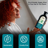 Nettle & Burdock Oil Shampoo for Normal Hair, 350 ml / 11.83 fl.oz – Strengthens Hair, Enhances Shine, Nourishes Scalp. Vegan 91% Natural Ingredients