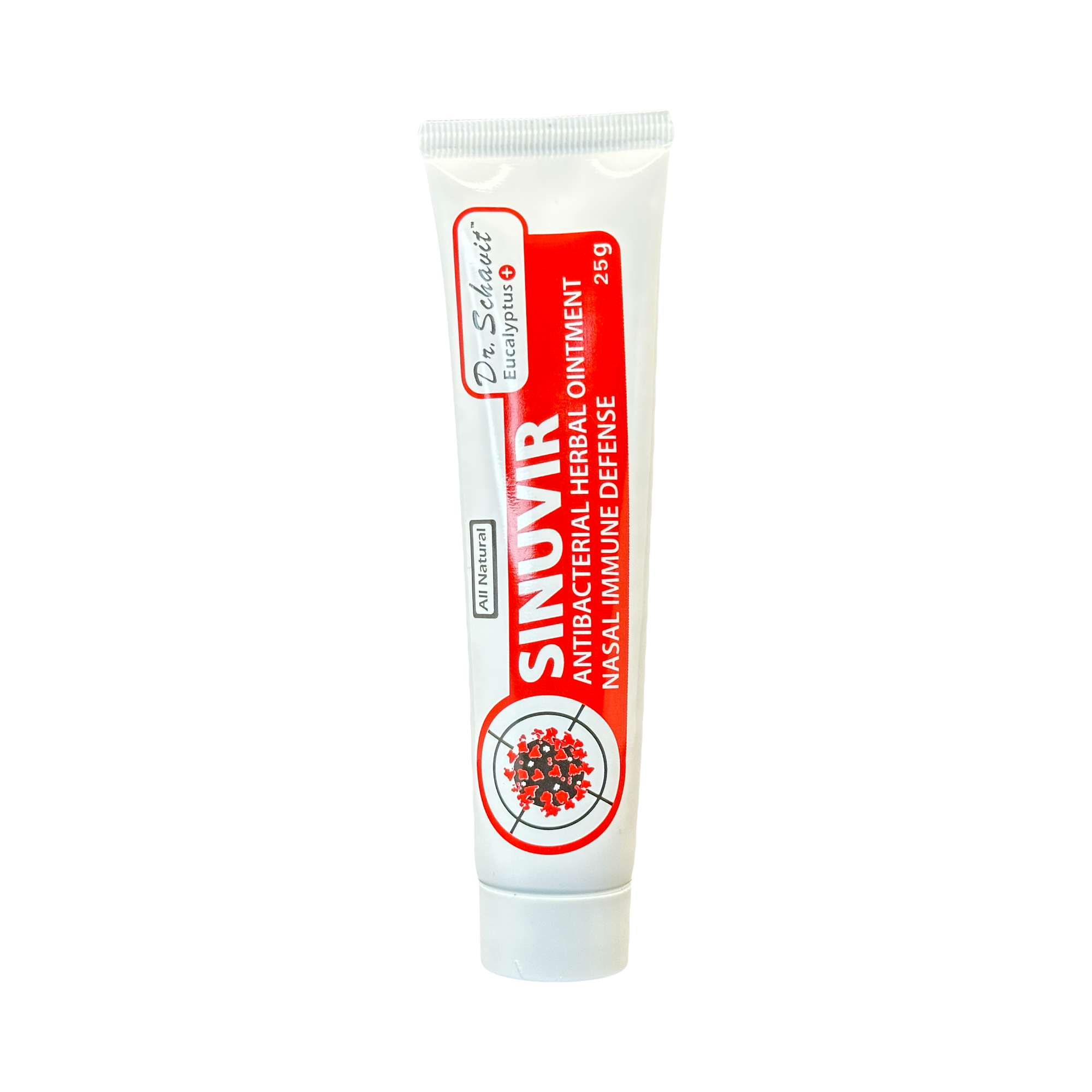 DR. SCHAVIT SINUVIR - Herbal Nasal Ointment for Immune Defense. Natural Moisturizer Balm for Relief from Sore Dry Nose, Allergies, Cold Symptoms