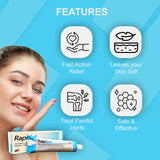 DR. SCHAVIT Rapidol Fast Acting Relaxing Pain Relief cream for Muscles Discomfort and Arthritis