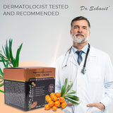 DR. SCHAVIT Eye Cream for Wrinkles - Effective Under Eye Cream for Dark Circles and Puffiness with Sea Buckthorn, and Hyaluronic Acid