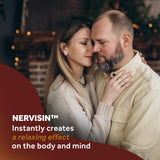 NERVISIN Anxiety Drops- Calm and Relaxing Herb Extract Organic Liquid Supplement for Adults- Vegan Tension Reliever Drops