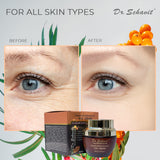 DR. SCHAVIT Eye Cream for Wrinkles - Effective Under Eye Cream for Dark Circles and Puffiness with Sea Buckthorn, and Hyaluronic Acid
