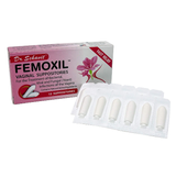 DR. SCHAVIT FEMOXIL Vaginal Suppositories - Natural Plant-Based Formula for The Treatment of Bacterial, Viral and Yeast Infection of The Vagina. Provides Fast Soothing Relief - pH Balance and Health