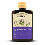 Relaxing Massage Oil – Macadamia & Avocado Base Oils with Lavender, Mint, Orange & Rosemary – Aromatherapy Muscle Relaxation, Hydration & Mood Support – Professional & Home Use – Smooth Glide
