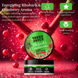 Fresh Juice Rhubarb & Cranberry Sugar Body Scrub with Argan Oil – Energizing Exfoliating Scrub with Argan Oil – Gently Polishes, Nourishes & Refreshes Skin – 95% of Natural Ingredients. 6.76 fl oz
