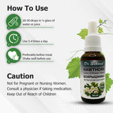 Dr. Schavit 100% Natural Hawthorn Leaves and Flowers Extract. Gluten-Free , Vegan. Promotes Circulation Function | Helps Maintain Cholesterol Level 30ml/1Fl.Oz
