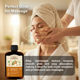 Firming Body Care & Massage Oil – Argan, Avocado & Macadamia Oils – Intensive Skin Elasticity & Hydration – Spa-Quality Massage Oil. Smooth Glide for Home & Professional Use – 6.76 fl oz