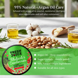 Fresh Juice Rhubarb & Cranberry Sugar Body Scrub with Argan Oil – Energizing Exfoliating Scrub with Argan Oil – Gently Polishes, Nourishes & Refreshes Skin – 95% of Natural Ingredients. 6.76 fl oz