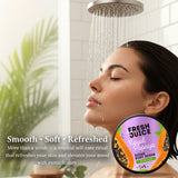 Fresh Juice Royal Papaya Sugar Body Scrub – Gentle Exfoliating Body Scrub with Shea Butter – 95% Natural Ingredients, Vegan – Nourishes, Softens & Refreshes Skin – 6.76 fl oz