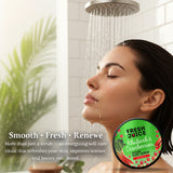 Fresh Juice Rhubarb & Cranberry Sugar Body Scrub with Argan Oil – Energizing Exfoliating Scrub with Argan Oil – Gently Polishes, Nourishes & Refreshes Skin – 95% of Natural Ingredients. 6.76 fl oz