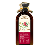 Pomegranate and Argan Oil Shampoo for Dry, Damaged Hair | 350ml (11.83 Fl.oz) | Moisturizing, Nourishing, Restores Shine and Smoothness. Vegan 91% Natural Ingredients