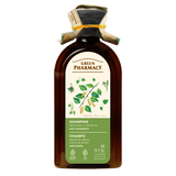 Birch Buds & Castor Oil Anti-Dandruff Shampoo | 350ml (11.83 Fl.oz) | Strengthens Hair, Moisturizes, and Fights Dandruff. Vegan 91% Natural Ingredients