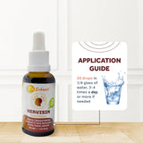 NERVISIN Anxiety Drops- Calm and Relaxing Herb Extract Organic Liquid Supplement for Adults- Vegan Tension Reliever Drops