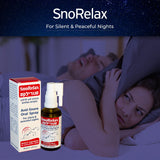 SnoRelax Anti-Snore Oral Spray for Silent & Peaceful Nights 50ml/1.69fl.oz